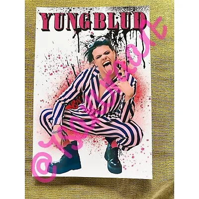 Buy Yungblud Art Print Yungblud Poster Yungblud Weird! Album Yungblud Army Merch Art • 4.99£
