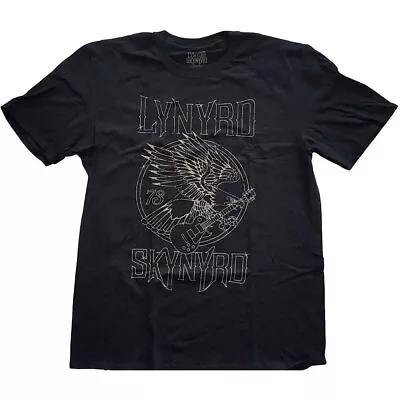Buy Lynyrd Skynyrd '73 Eagle Guitar Official Tee T-Shirt Mens Unisex • 15.99£