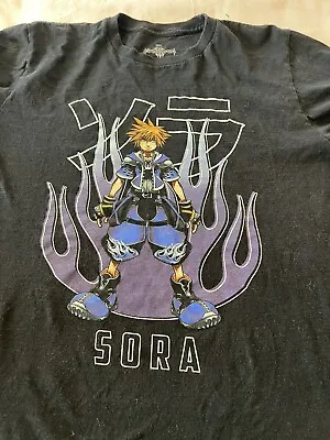 Buy Disney Kingdom Hearts II Sora Wisdom Form Long-Sleeve T-Shirt Sz Medium • 14.12£