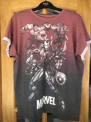 Buy Mens NEXT Marvel Avengers Assemble T Shirt Size M • 2.99£