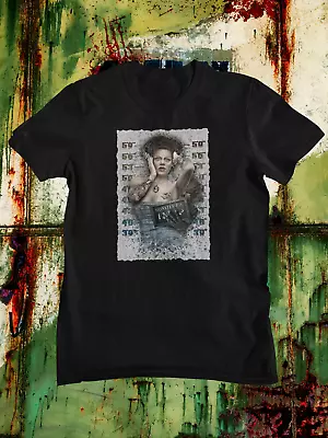 Buy Bride Of Frankenstein Mugshot Horror Handmade-to-Order Men Women Unisex T-shirt • 10£