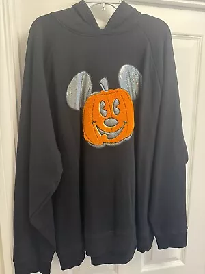 Buy Disney Mickey Pumpkin Halloween Hoodie - 2XL - BNWT • 55£