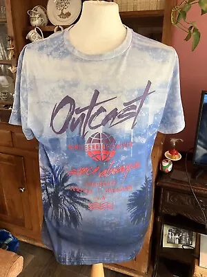 Buy Outcast T Shirt. Xl. Blue. Los Angeles. • 3£