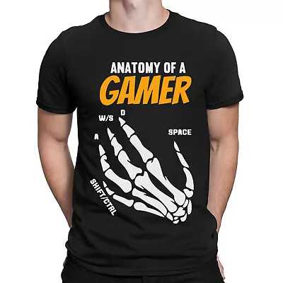 Buy Anatomy Of A Gamer Funny Gaming Hand Video Game Gifts Mens Womens T-Shirts #NED • 3.99£