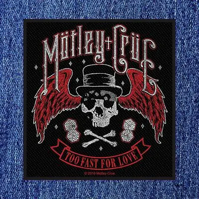 Buy Motley Crue - Too Fast For Love  (new) Sew On Patch Official Band Merch • 4.75£