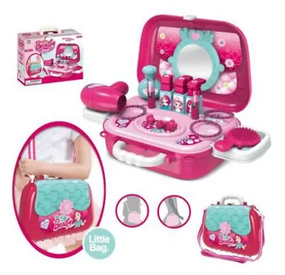 Buy Role Play Jewelry Kit For Girls Toy Set Princess Suitcase Gift For Kids Children • 14.99£