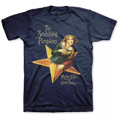 Buy Smashing Pumpkins Mellon Collie Navy Blue Medium Unisex T-Shirt NEW • 17.99£