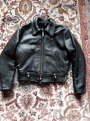 Buy Vintage Motorcycle Jacket.Portland Oregon.like Langlitz Etc • 399£