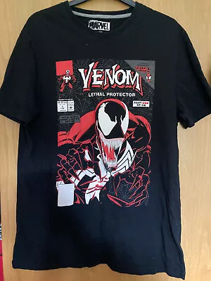Buy Venom Lethal Protector T Shirt Medium M Spider-Man Marvel Comics Symbiote • 4£