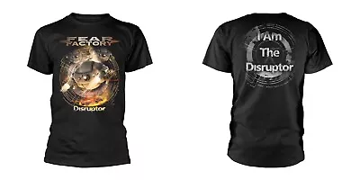 Buy Fear Factory - 'disruptor' - Black T-shirt - Official - Ph13050s • 15£