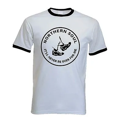 Buy NORTHERN SOUL IT'LL NEVER BE OVER FOR ME T-SHIRT - Mod Motown - Choice Of Colour • 12.95£
