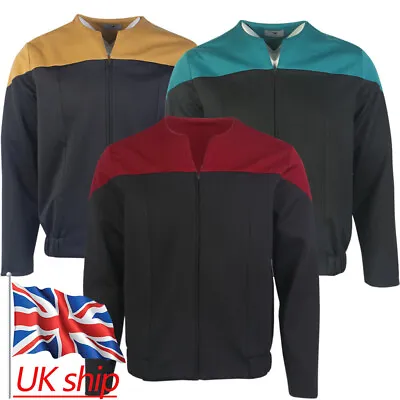 Buy For DSN Commander Red Uniform Voyager Starfleet Gold Blue Jackets • 34.50£