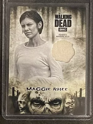 Buy 2018 The Walking Dead The Hunted Series Maggie Greene Used Wardrobe Relic • 15.15£