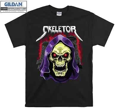 Buy Skeletor Horror Skull Face T-shirt Gift Hoodie Tshirt Men Women Unisex E967 • 11.99£
