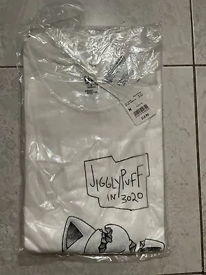 Buy NWT Uniqlo X Daniel Arsham X Pokémon Jigglypuff T-Shirt In White Size Medium • 25.51£