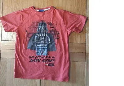Buy Children's Red Lego Star Wars T Shirt Age 6 Very Good Condition • 3£