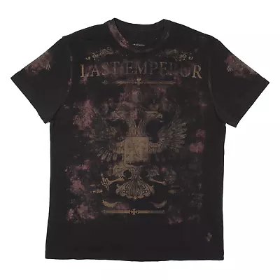 Buy THE LAST EMPEROR Mens T-Shirt Black 2XL • 9.99£