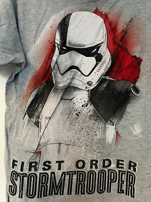 Buy First Order Storm Trooper Grey T-Shirt Size S • 2.95£