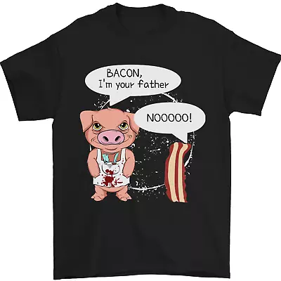 Buy Bacon Im Your Father Funny Food Diet Mens T-Shirt 100% Cotton • 8.49£