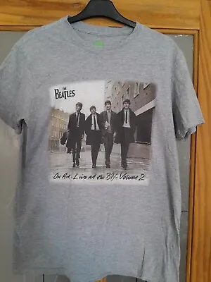Buy The Beatles On Air - Live At The BBB Vol2 Grey T Shirt  LARGE VGC • 4.99£