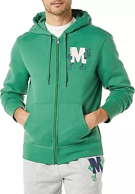 Buy Disney | Mickey Men's Fleece Full-Zip Hoodie Sweatshirt XL • 9.99£