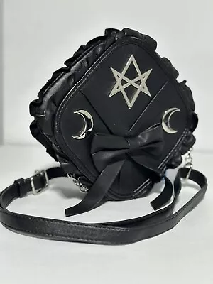 Buy Killstar Bow And Moons Gothic Witchy Crossbody Bag -Hard To Find! Excellent Cond • 53.51£