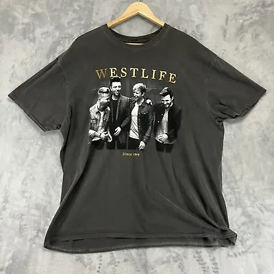 Buy West Life The Twenty Tour T-Shirt UK Tour Grey Unisex Size XXL • 15.99£