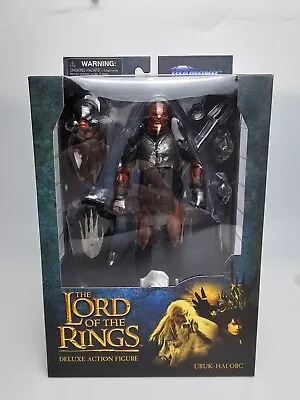 Buy Lord Of The Rings Uruk Hai Action Figures Diamond Select Toys • 21£