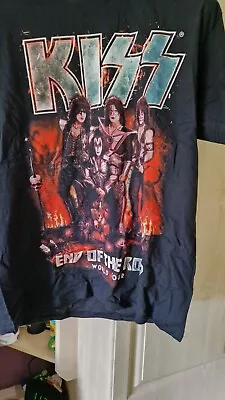 Buy Kiss - End Of The Road World Tour T-shirt (New) • 21.99£