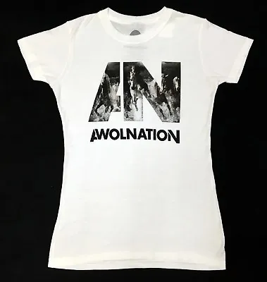 Buy Awolnation RUN LOGO Horses Women's Girls Junior T-Shirt NEW Licensed & Official • 16.20£