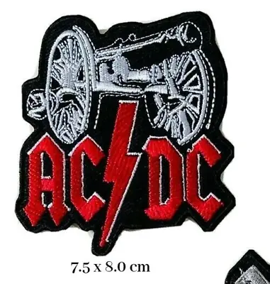 Buy ACDC-  RED - Music Lover Embroidered Patch Sew Iron On Patches Transfer  Shirts • 2.49£