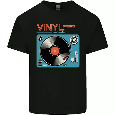 Buy Retro Vinyl Records Turntable DJ Music Kids T-Shirt Childrens • 7.99£