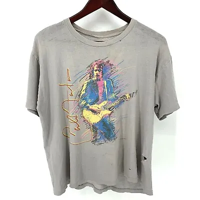 Buy VTG 1980s CARLOS SANTANA Beyond Appearances Concert Tour Large T-Shirt READ! • 42.63£