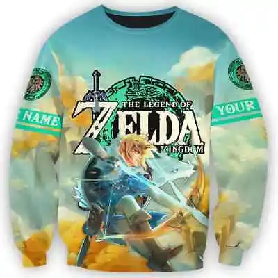 Buy Personalized Name Legend Of Zelda TotK Sweater, S-5XL US Size, Christmas Gift • 33.13£