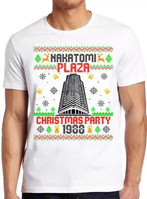 Buy Nakatomi Plaza 1988 Christmas Party 80's Die Movie Bruce Gift Tee T Shirt C1380 • 6.35£