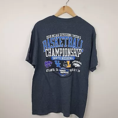 Buy NCAA Basketball T Shirt Mens Large Grey Graphic March Madness Champion College • 9.99£