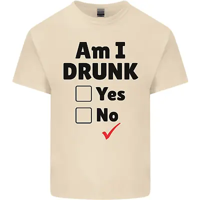 Buy Am I Drunk Funny Beer Alcohol Wine Guiness Mens Cotton T-Shirt Tee Top • 7.99£