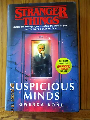 Buy Stranger Things : Suspicious Minds : The First Official Novel By Gwenda Bond   E • 5.95£