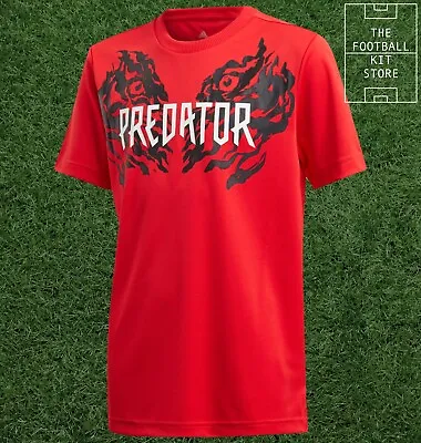 Buy Adidas Predator Football T-Shirt - Youth - Football Jersey - All Sizes • 14.99£