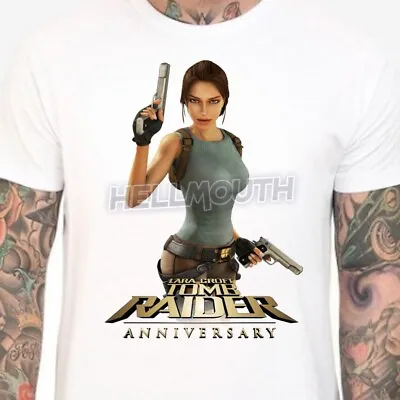 Buy Lara Croft Tomb Raider Anniversary T-shirt - Mens & Women's Sizes S-XXL - Gaming • 15.99£
