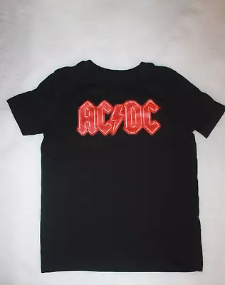 Buy AC/DC Black Band T-Shirt Kids Size M • 10.23£