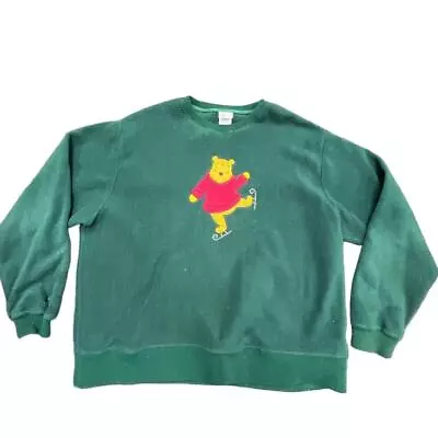 Buy Vintage 90s Winnie The Pooh Christmas Sweater Sz XL • 55.28£