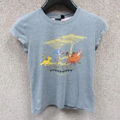 Buy Womens The Lion King Disney Short Sleeve Tshirt Uk Size 6/8 • 6.95£