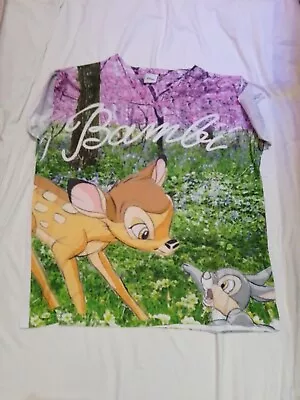 Buy Disney Bambi T-shirt Size 18 P2P 24 Inches • 8.99£