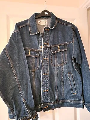 Buy Wrangler Denim Jacket, Dark Blue • 19.50£