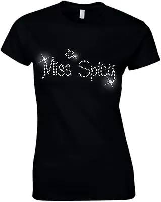 Buy MISS Spicy Crystal T Shirt - Hen Night Party - 60s 70s 80s 90s All Size • 9.99£