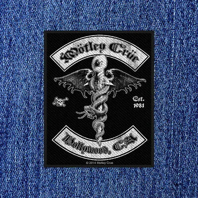 Buy Motley Crue - Hollywood Ca (new) Sew On Patch Official Band Merch • 4.75£