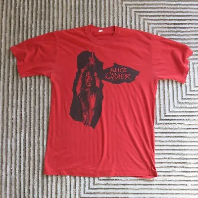 Buy ALICE COOPER Live In The Flesh Tour 87/88.  Original Tour T-shirt S • 29.99£
