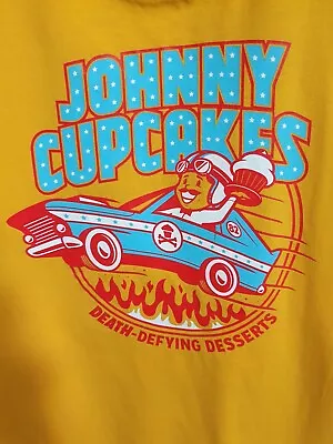 Buy Rare Johnny Cupcakes T-shirt Size Medium (Pre-owned) • 23.99£