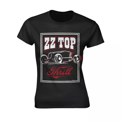 Buy ZZ Top Thrill Womens Fitted T-Shirt  OFFICIAL • 11.29£